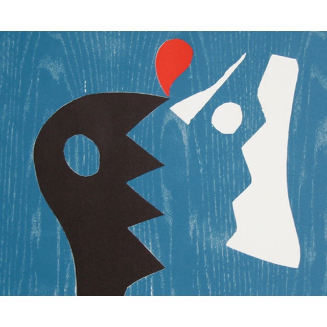 Artist: Charlie Hewitt, American (1946 - ) Title: Untitled - I Year: circa 1995 Medium: Woodblock Monoprint, Signed in...