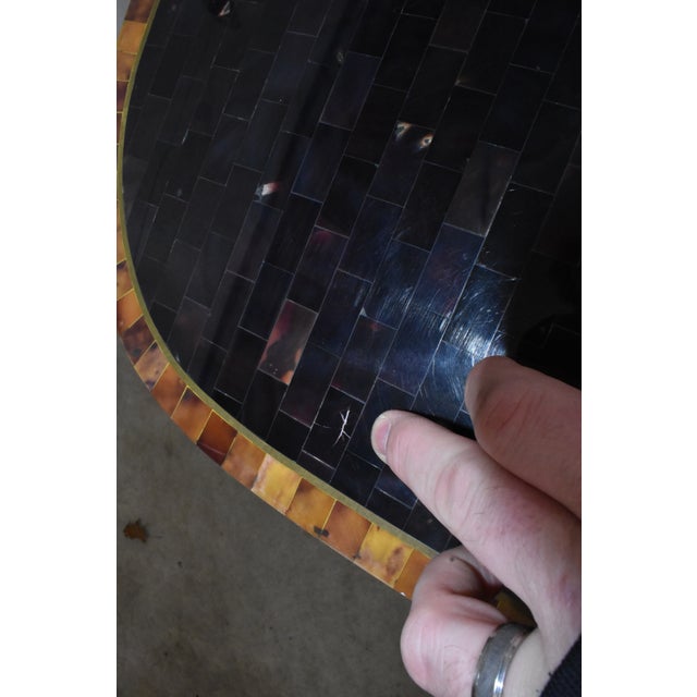 Maitland-Smith Tessellated Stone Console Table W/Sunburst For Sale - Image 11 of 15