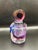 Mid 20th Century Murano-Style Multicolor Faceted Art Glass Perfume Bottle With Stopper For Sale - Image 12 of 12