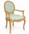 Wood 1970s French Napoleonic Style Carved Maple Rope Bergere Chairs - Pair For Sale - Image 7 of 7