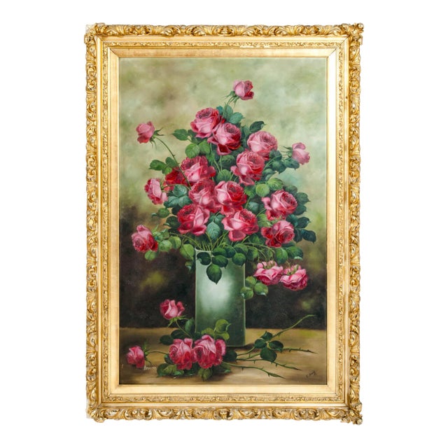 Giltwood Frame Oil / Canvas Painting For Sale