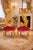 1980s Italian Rococo Gold Beech Velvet Side Chairs 2pc- Pair For Sale - Image 18 of 18
