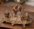 19th Century French Gilt Spelter Inkwell With Rooster Sculpture Signed A. Bossu For Sale In Dallas - Image 6 of 12