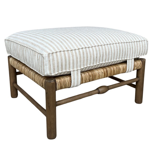 Cr Laine June Rush Chair and Ottoman Set For Sale - Image 9 of 13