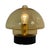 Space Age Drop Shaped Ceiling Lamp in Yellow Glass and Black Mount For Sale - Image 3 of 9