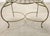 Set of Four Rose Tarlow Style Iron Lattice Garden Chairs For Sale - Image 16 of 18