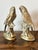 Metal Vintage Solid Brass Parakeet Parrot Budgie Bookends For Sale - Image 7 of 7