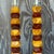 Vintage Boho Stacked Faceted Wood Block Lamps - a Pair For Sale In West Palm - Image 6 of 13