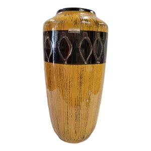 1960s Large West Germany Mid Century Modern Ceramic Vase