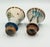Gray Folk-Art Ken Edwards Palomar Tonala Pottery Hand Painted 2pc Set Candle Holders For Sale - Image 8 of 8