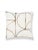 Contemporary The House Of Scalamandré Aerial Square Pillow In Haystack For Sale - Image 3 of 3
