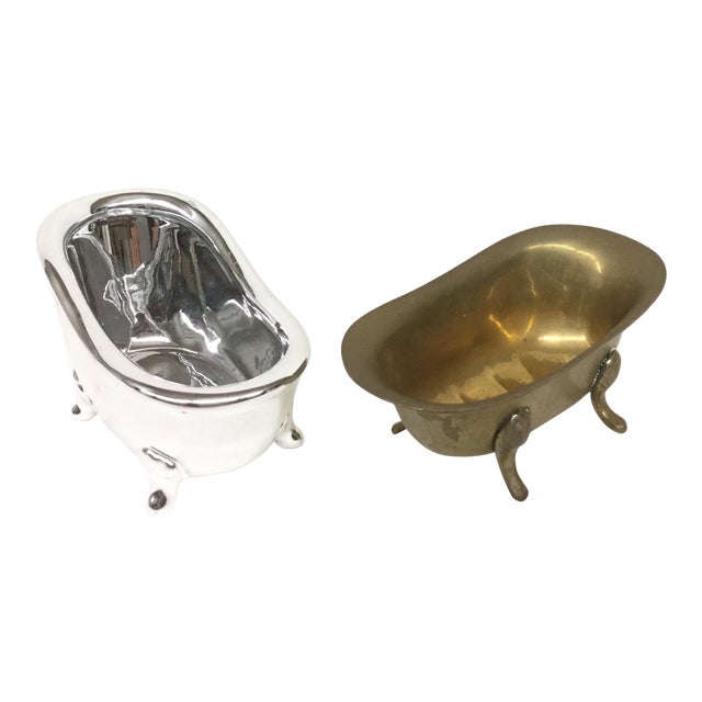 Vintage Miniature Victorian Bathtubs a Pair Chairish