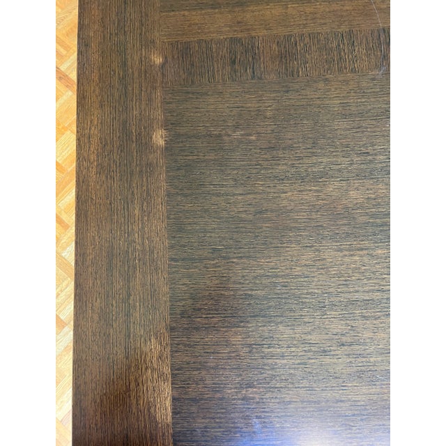 Coffee Modern Wenge Dining Table For Sale - Image 8 of 12