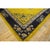 1920s Antique Gold Background Floral Art Deco Knotted Wool Chinese Peking Rug For Sale In New York - Image 6 of 12