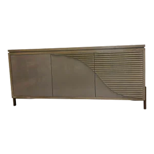 Theodore Alexander Modern Taupe Cabinet