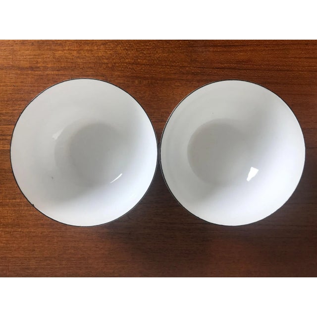 Metal Enameled Metal Bowls by Kaj Franck for Arabia, 1950s, Set of 3 For Sale - Image 7 of 10