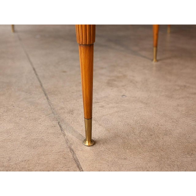 Extendable Brazilian Modern Dining Table in Caviúna Wood by Giuseppe Scapinelli, 1950s - Lot 628 For Sale - Image 13 of 15