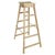 Wood Large Wooden Stepladder For Sale - Image 7 of 7