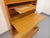 Vintage Oak Bookshelf with Secretary, 1960s For Sale - Image 9 of 17