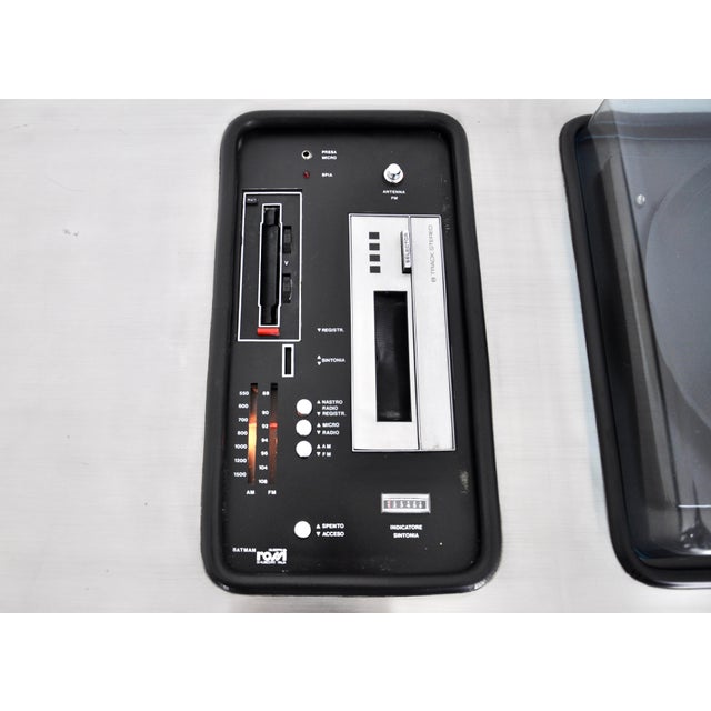 Batman Stereo Bar Radio by Girlingberto dal Lago & Adam Tihany for Giuseppe Rossi, 1970s For Sale - Image 11 of 18