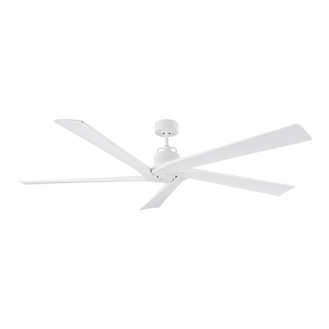 Sean Lavin by Visual Comfort Fan Aspen 70" Ceiling Fan in Matte White For Sale