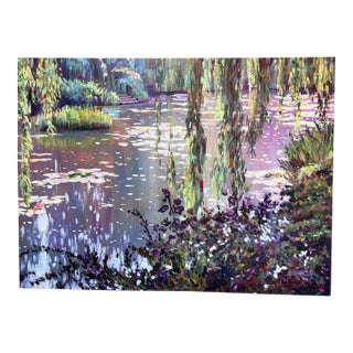 David Lloyd Glover “Homage to Monet” Art Print For Sale