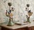 Pair of Vintage French-Style Porcelain and Ormolu Bird Candlesticks For Sale - Image 11 of 11