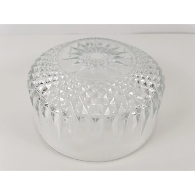 Vintage Arcoroc France Pressed Glass Trifle Bowl Chairish