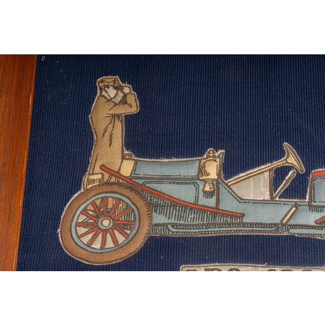 Early 20th Century Framed "S P O" Embroidery For Sale - Image 4 of 10