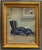 1963 Oil Painting on Board of a pair of Boots Signed Unger Offered for sale is a stunning 1963 oil painting on board...
