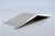 Matte Silver Cigarette Case with Gold Interior and Hinged Lid For Sale - Image 3 of 11
