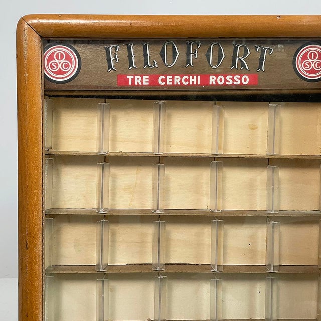 Mid-Century Modern Italian Sewing Chest in Wood from Filofort, 1960s For Sale - Image 12 of 17