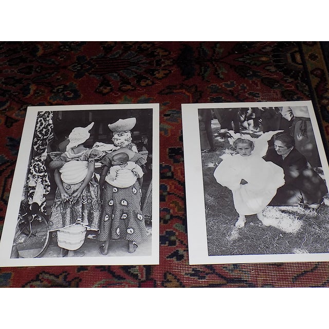 This set of nine (9) mid century photographs by famed french photographer Edouard Boubat (Fr. 1923-1999) depicts people in...