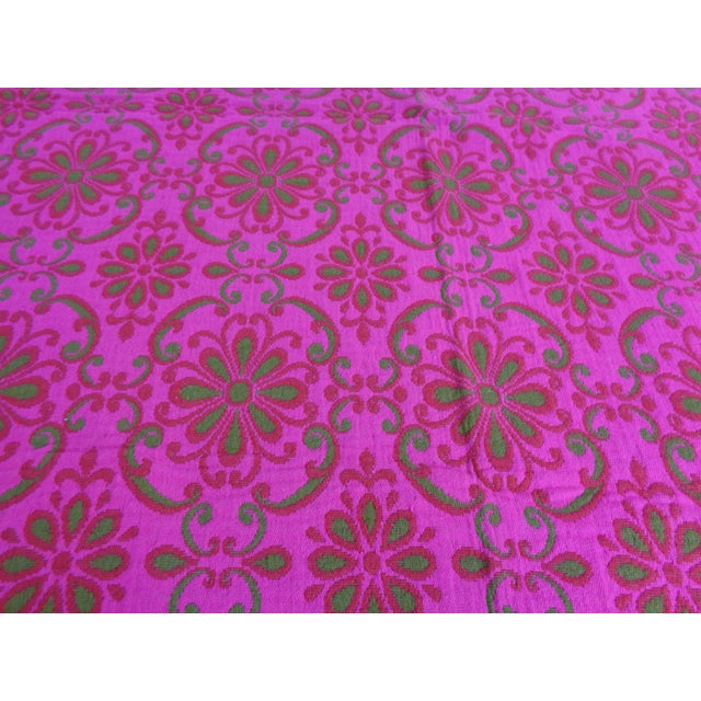 Large Barocco World Creations Wool Bedspread by Bolis, Italy, 1970s For Sale - Image 18 of 18