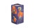 A ceramic vase hand-painted design by the Italian ceramic artist Elio Schiavon (1925-2004). Rectangular in shape, this...