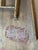 1900 - 1909 Rare Nine Foot Antique Handmade Wooden Folding Wallpaper Table For Sale - Image 5 of 10