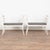 Late 19th century pair of Swedish Gustavian benches, crafted in pine. Unusual to find as a pair in this size, these...