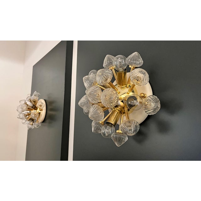 Vintage Sputnik Wall Sconces, 1990s, Set of 2 For Sale - Image 10 of 11