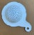 Victorian Antique Tea Strainer Handpainted Roses Porcelain For Sale - Image 3 of 3