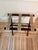 Late 20th Century Folding Luggage Rack With Floral Jacquard Straps For Sale - Image 5 of 6