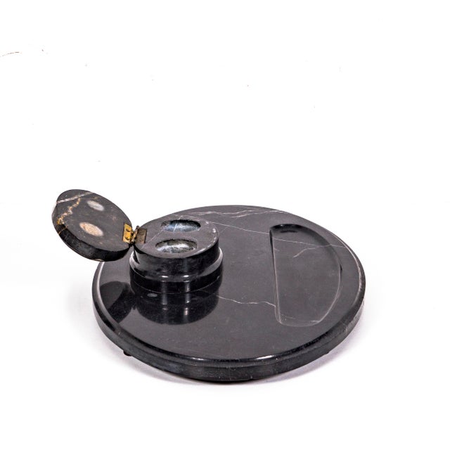 1920s Art Deco Marble Desk Set, 1920s For Sale - Image 5 of 16