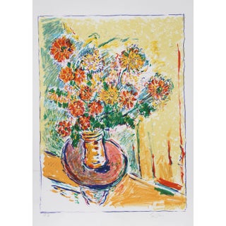 Wayne Ensrud, Flower Flight, Lithograph For Sale