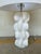 Stylish Currey & Co Salizzole Table Lamp. White sculptural body with white drum shade. Original Retail $530. Showroom...