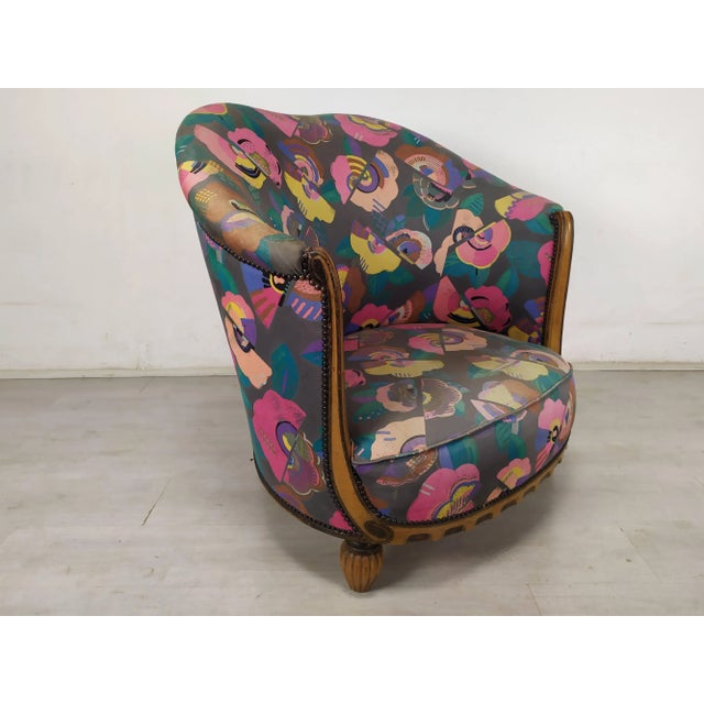 Large Art Deco Armchair For Sale - Image 16 of 18