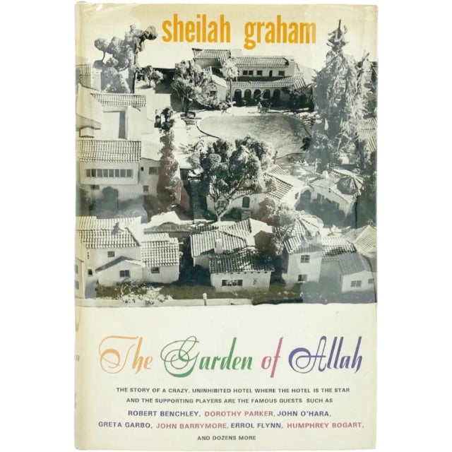 Paper The Garden of Allah by Sheilah Graham Book 1970 1st Ed Hardcover Hollywood Hotel For Sale - Image 7 of 12