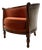 Art Deco Armchair in the style of Paul Iribe, 1940s For Sale