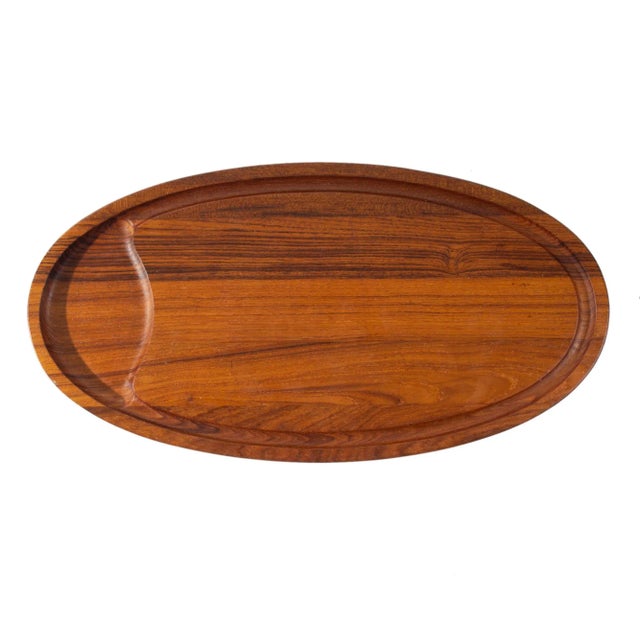 Mid-Century Modern Jens Quistgaard Dansk Oval Cutting Board For Sale - Image 3 of 6