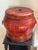 Antique Chinese Red Lacquer Elm Rice / Grain Storage Vessel — Sculptural Qing Style Container For Sale - Image 9 of 12