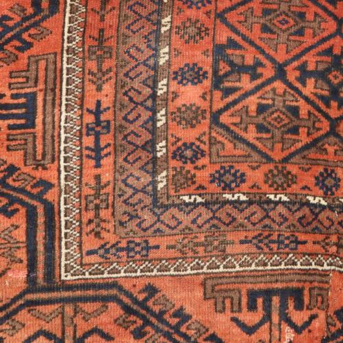 Middle Eastern Beluchi Rug For Sale - Image 5 of 8