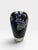Mid 20th Century Signed Fenton Art Glass Faceted Cut-to-Clear Vase by Kathleen Sponsler – Hummingbird & Hydrangeas For Sale - Image 5 of 8